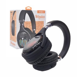 Moxom Wireless Headphones MX-WL14 with LED light Black Moxom Wireless Headphones MX-WL14 with LED light Black